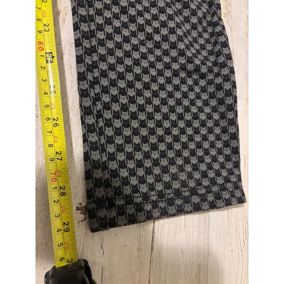 Betabrand Catstooth Dress Pants Black/Gray Cat Print Houndstooth Size Small - Picture 13 of 13